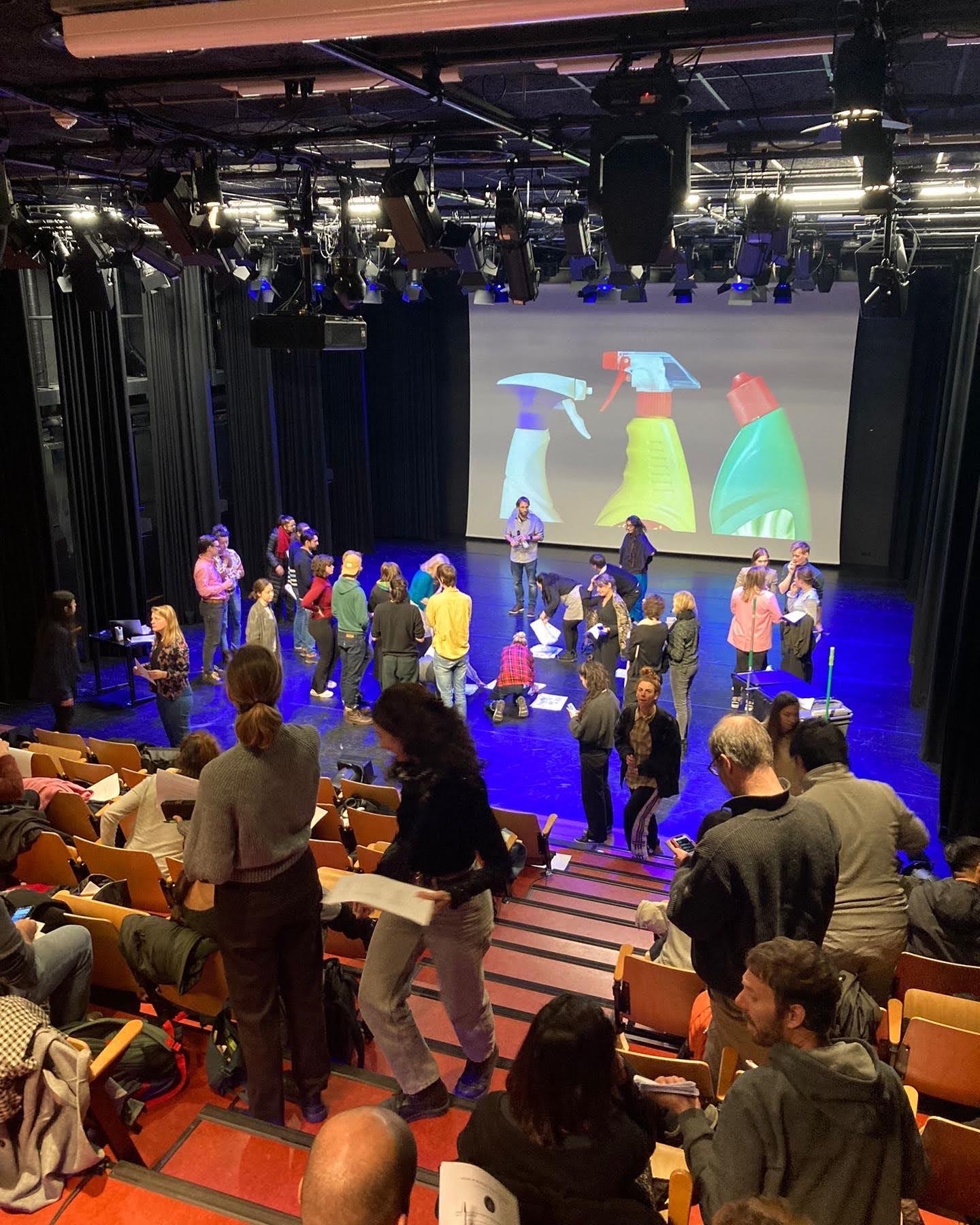 One of the final sessions on Saturday, together with the master students of the Fontys Artistic Research Saturday: 