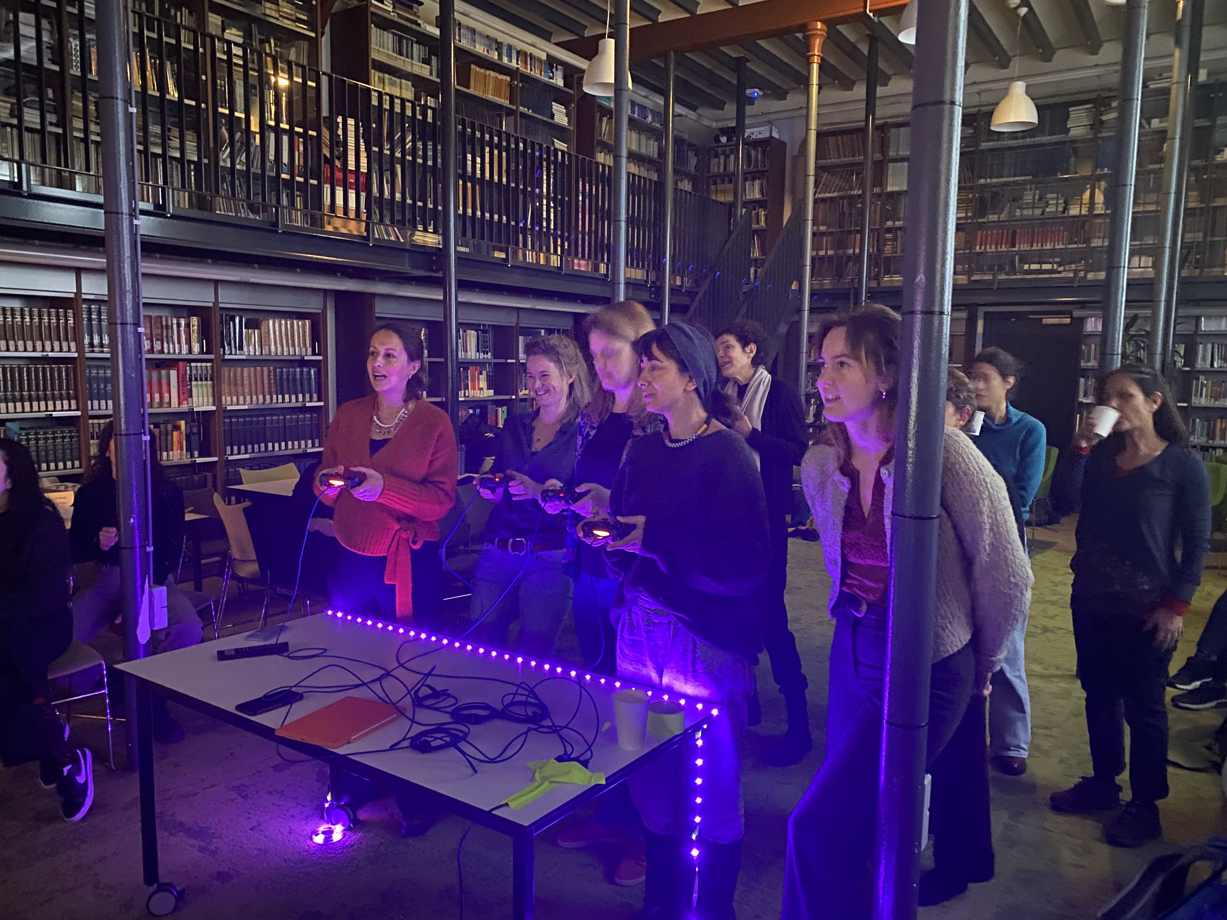 Exploring collective engagement and collaboration through video gaming in Jessica Renfro's session (title)