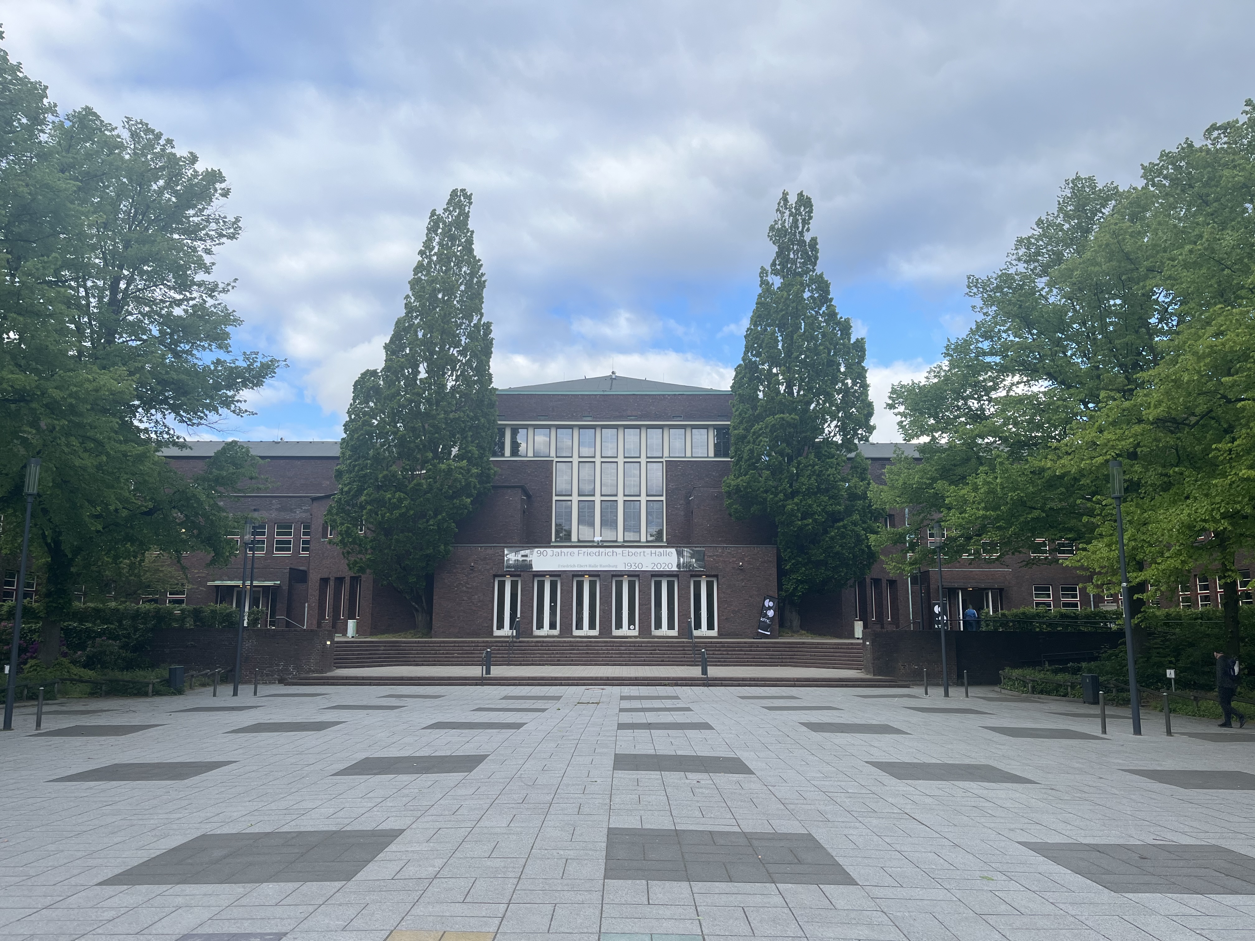 The Friedrich-Ebert-Halle, one of the conference venues, and the place of some of the first legendary Beatles (!) recordings.